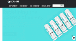 Desktop Screenshot of nciskincare.com